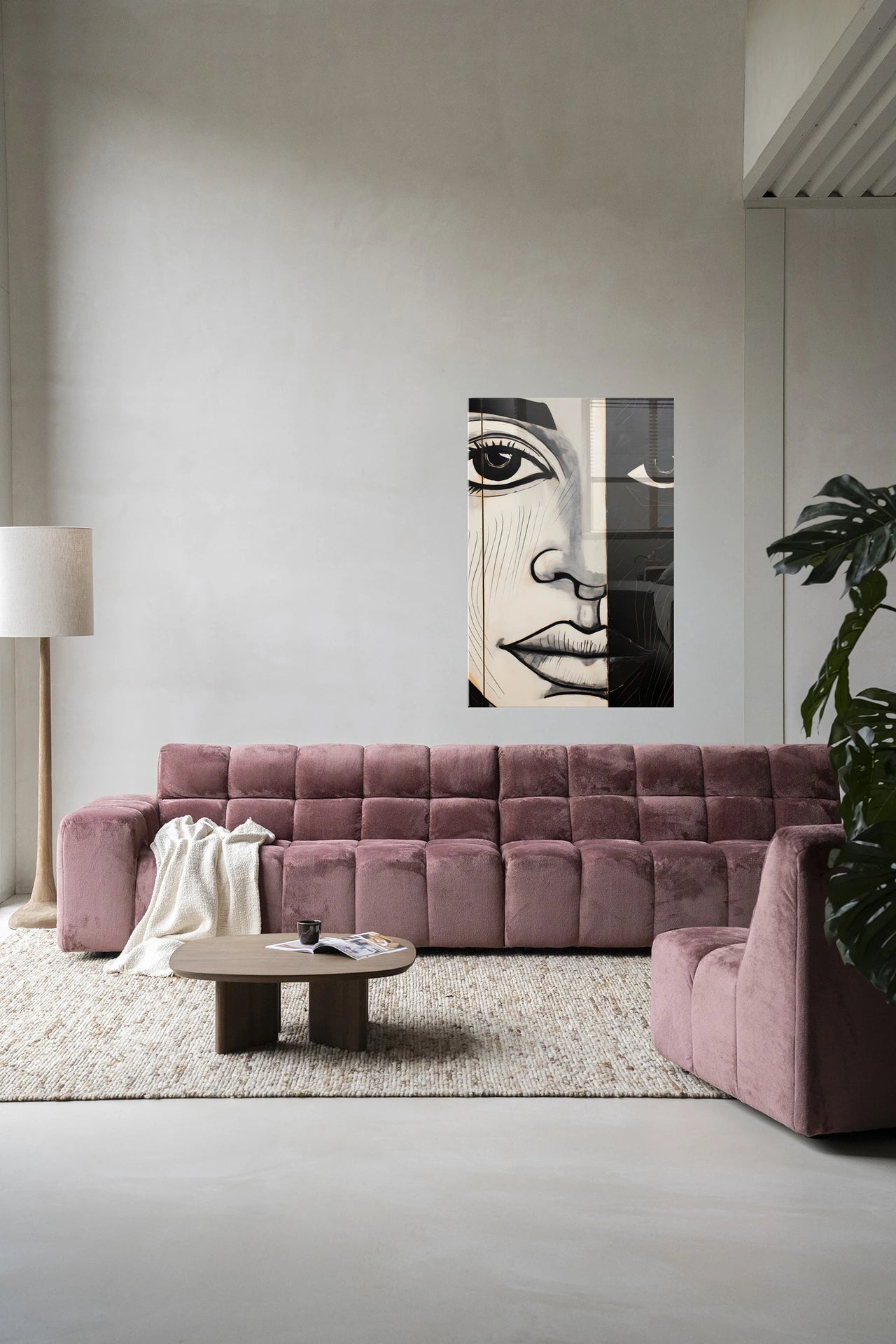 Contrast – Glasschilderij