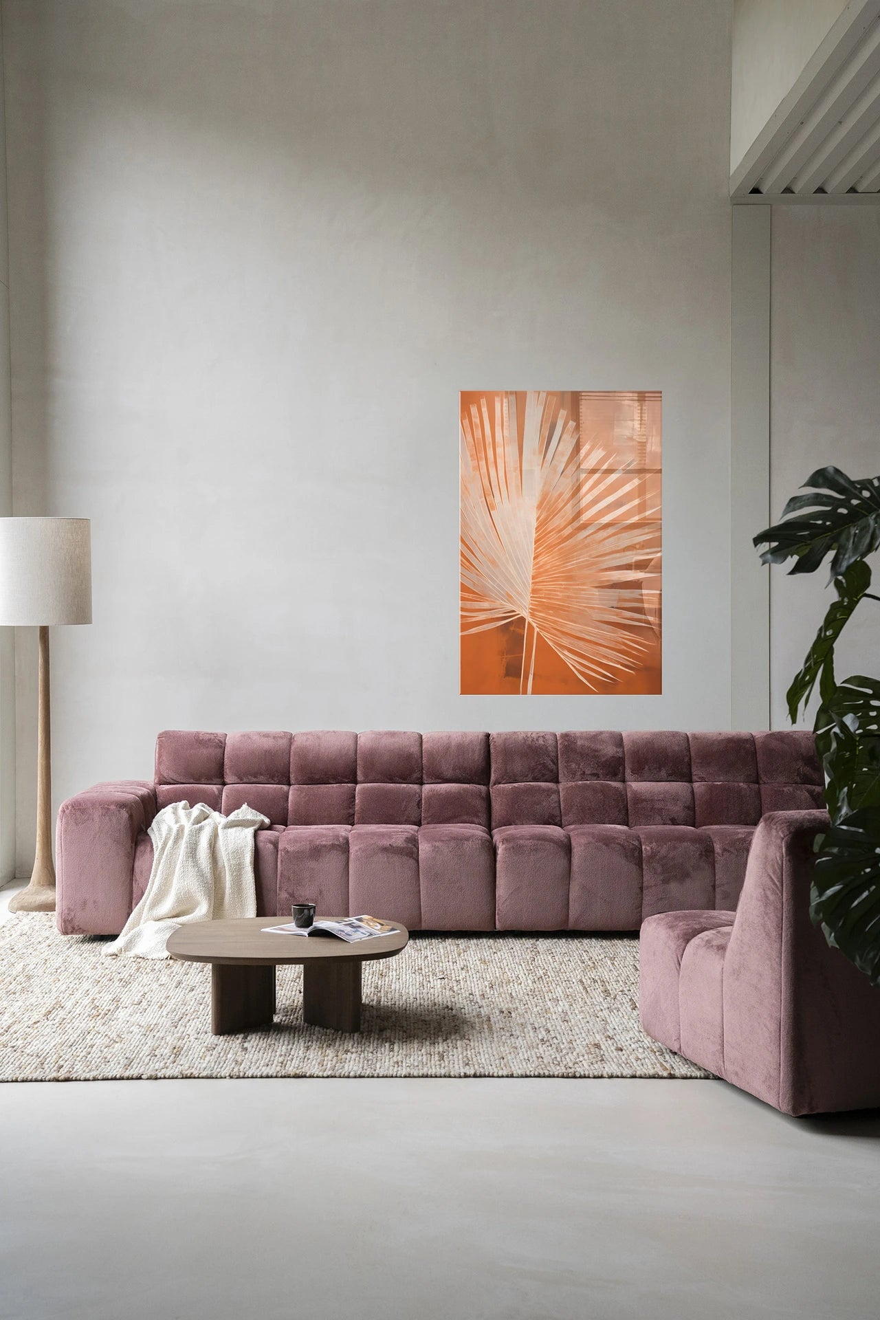 Rusty Palm – Glasschilderij