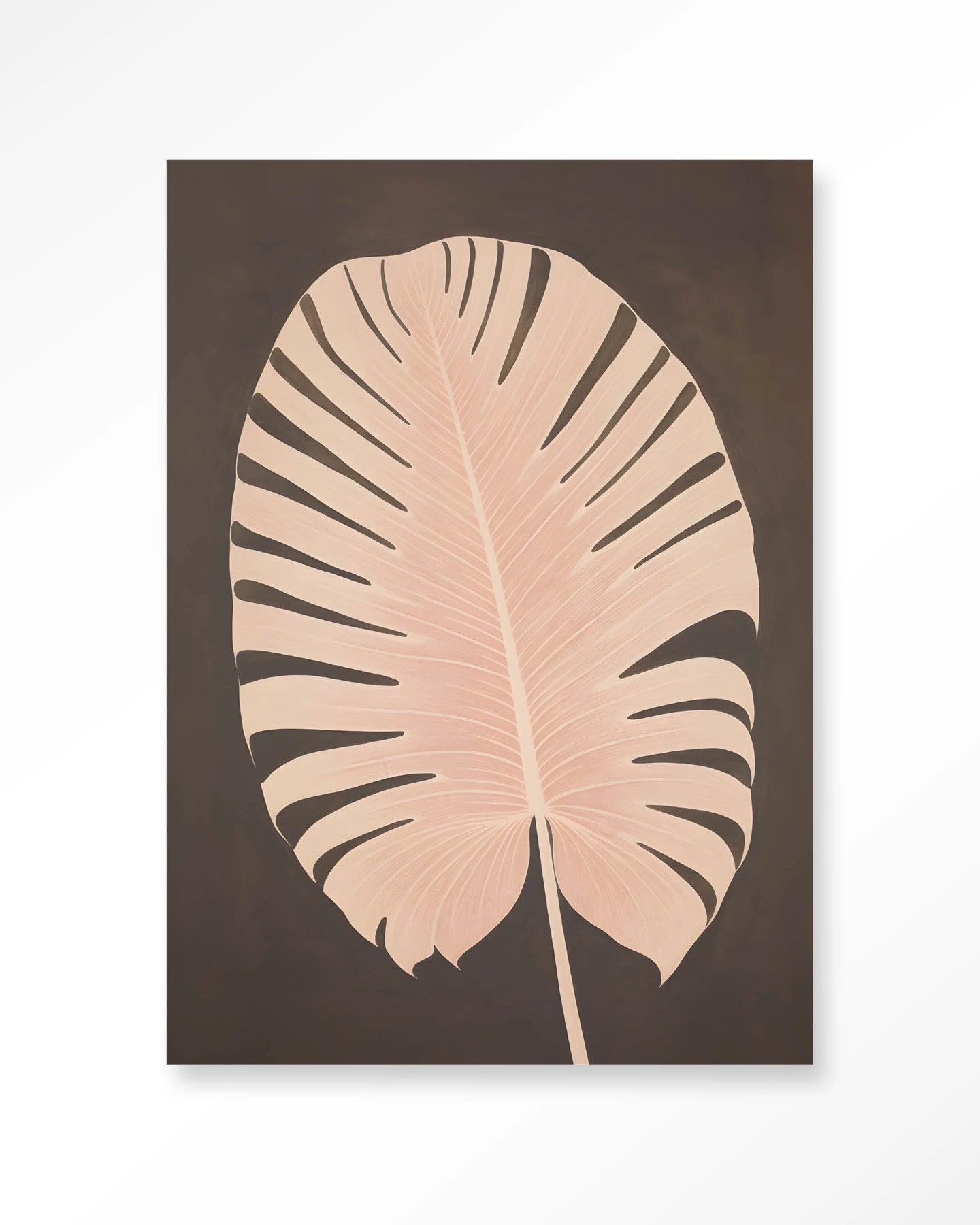 Pink Leaf – Art Print