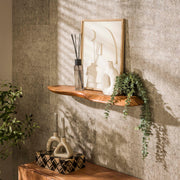 Wandplank Organic 90cm / Massief acacia