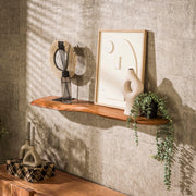 Wandplank Organic 120cm / Massief acacia
