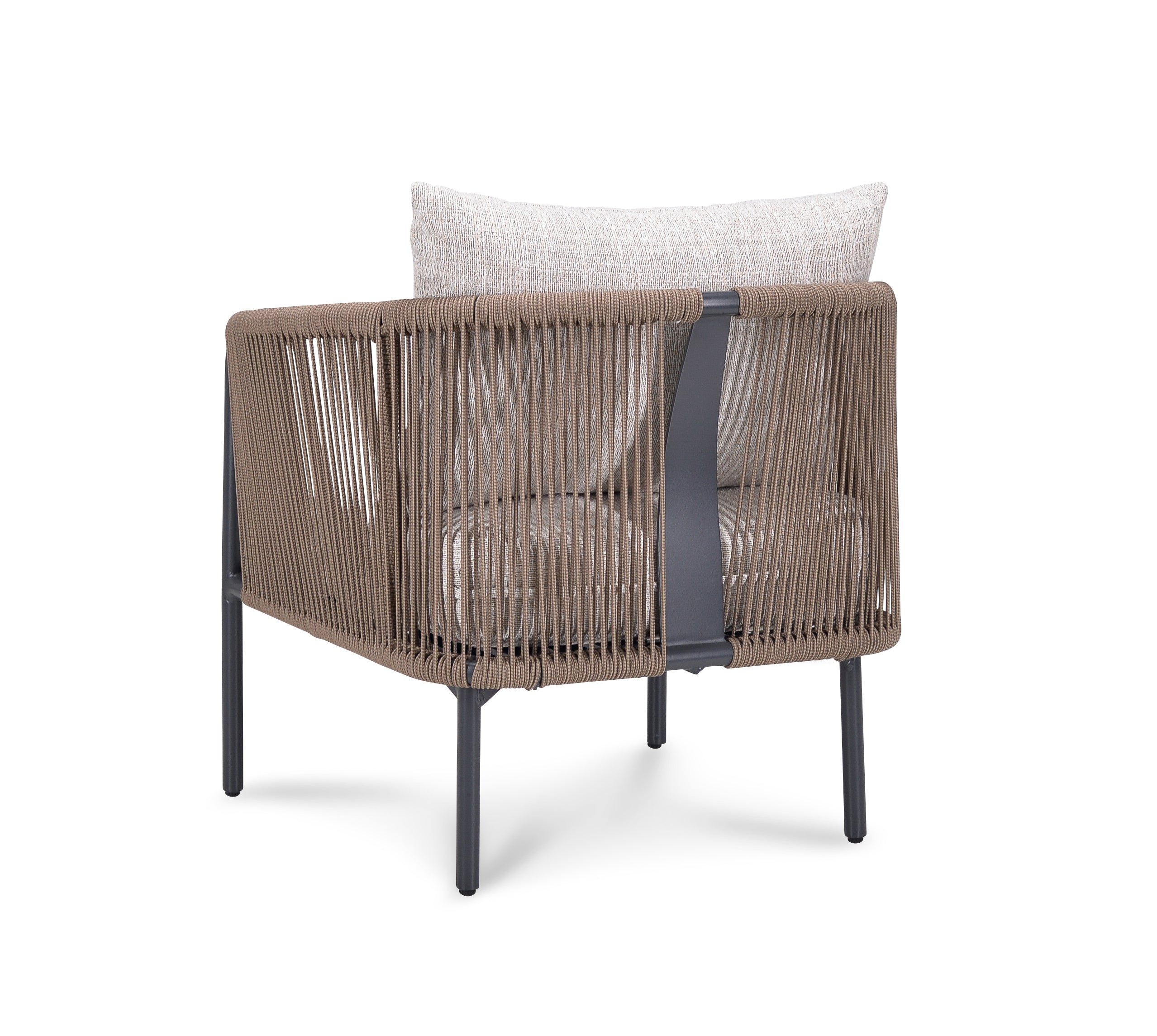 Loungeset Palermo Color Antraciet Aluminum Frame Powder Coated