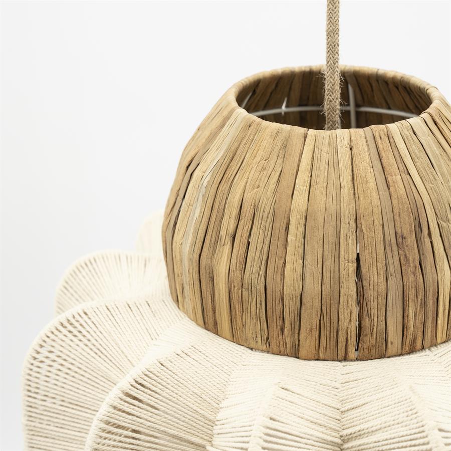 Lamp Reb 38x38x52 – natuurlijk | By Boo