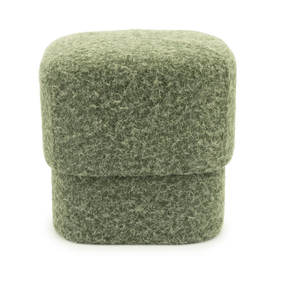 Poufs and stools Stool Kelso 40x40x40 – groen | By Boo