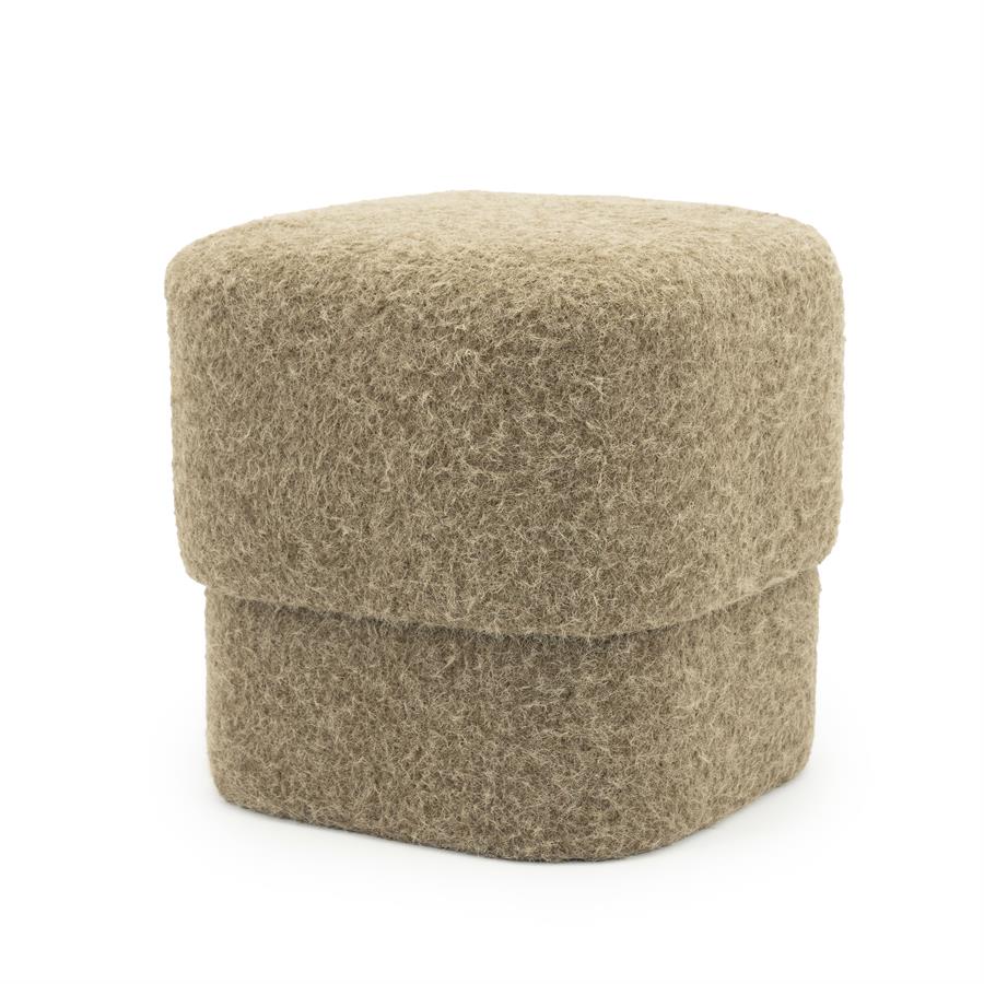 Poufs and stools Stool Kelso 40x40x40 – bruin | By Boo