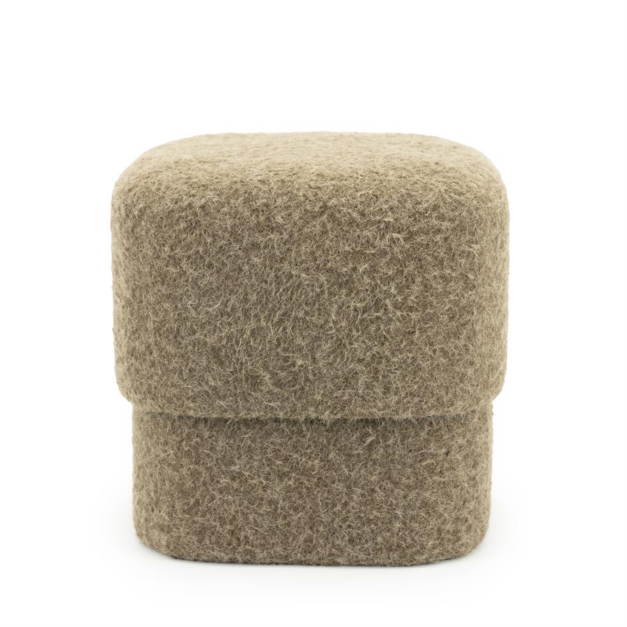 Poufs and stools Stool Kelso 40x40x40 – bruin | By Boo