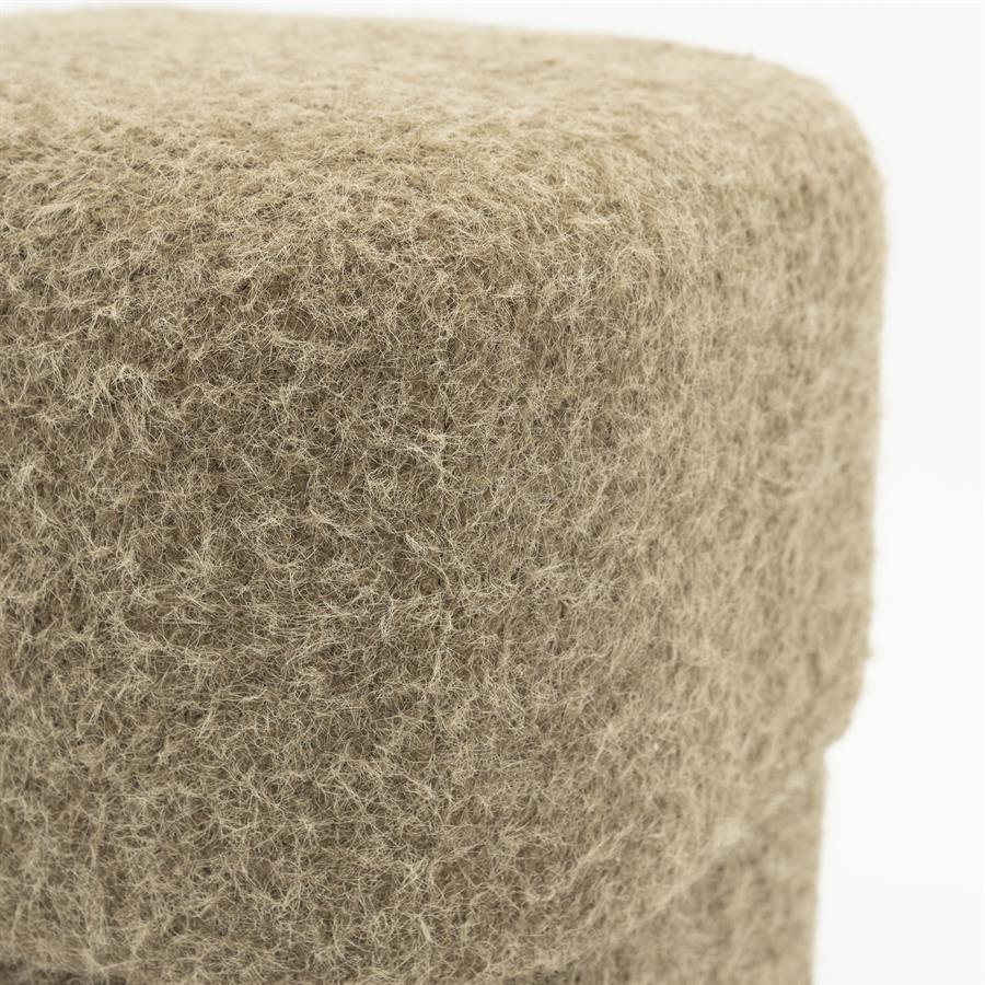 Poufs and stools Stool Kelso 40x40x40 – bruin | By Boo