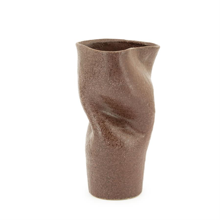 Pottery and vases Songa small 18,5x18,5x30,5 – rood | By Boo