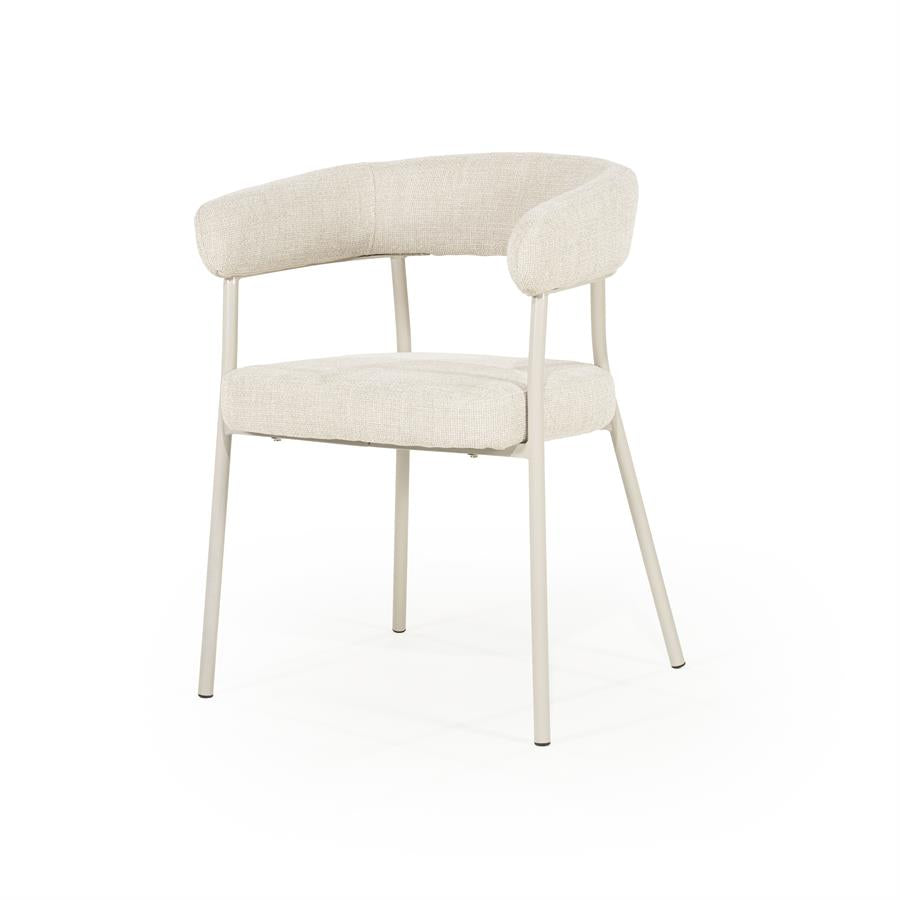 Stoel Yovi 55x57x77 – beige | By Boo