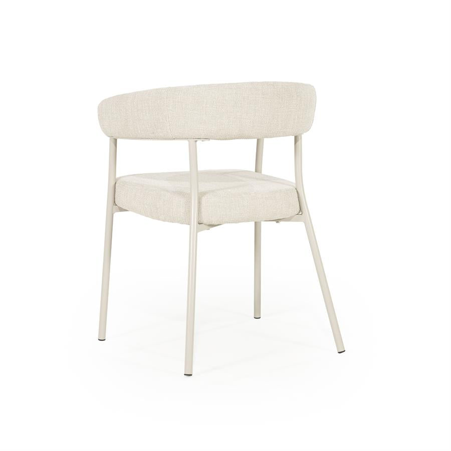 Stoel Yovi 55x57x77 – beige | By Boo
