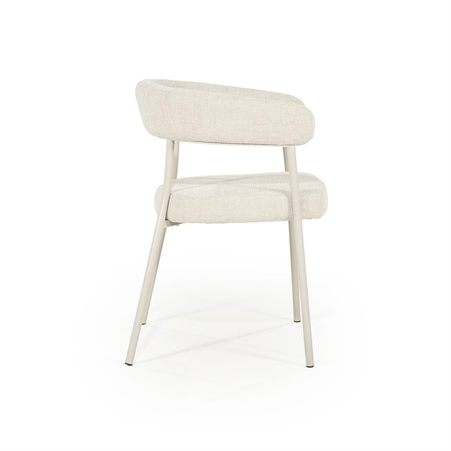 Stoel Yovi 55x57x77 – beige | By Boo