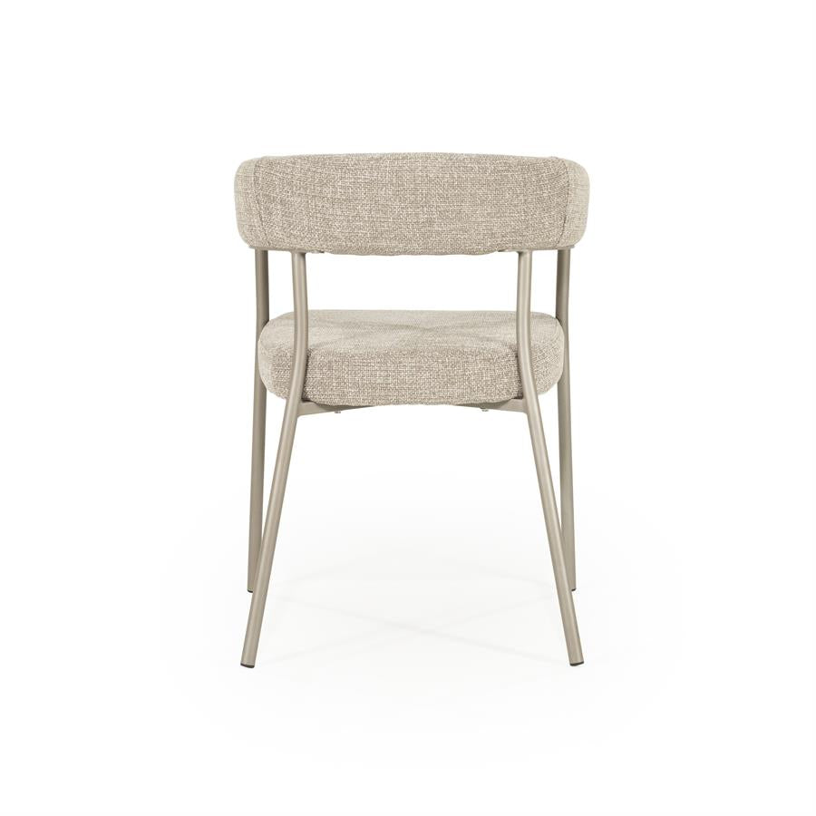 Stoel Yovi 55x57x77 – taupe | By Boo
