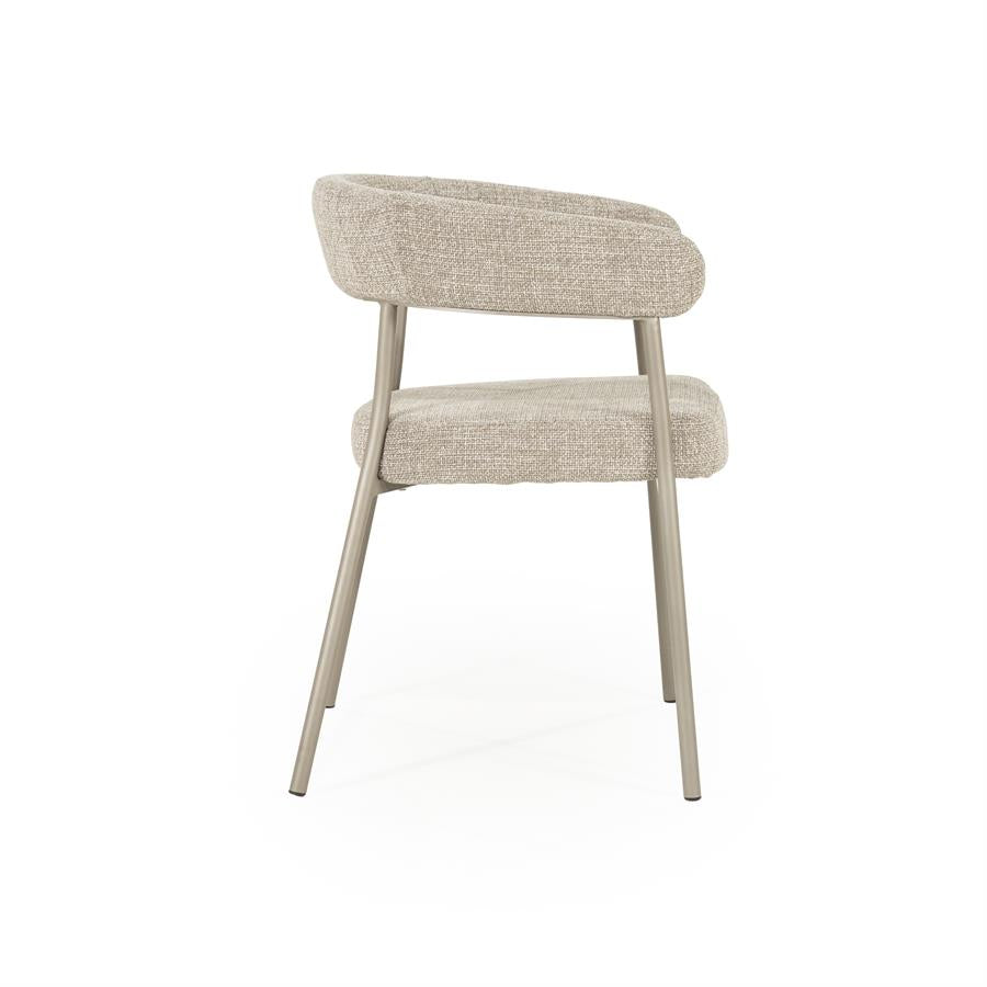 Stoel Yovi 55x57x77 – taupe | By Boo