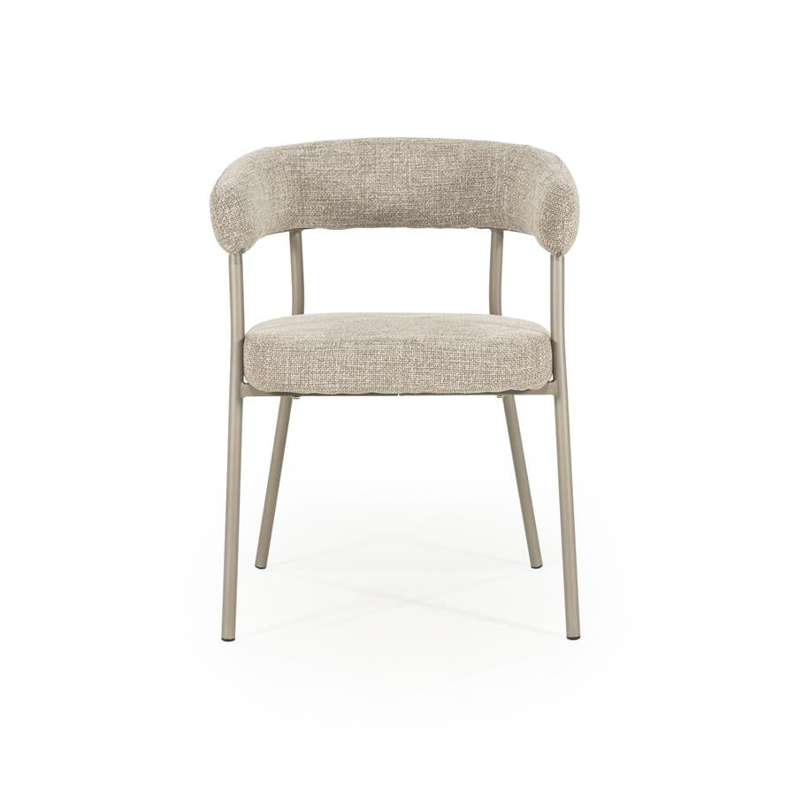 Stoel Yovi 55x57x77 – taupe | By Boo