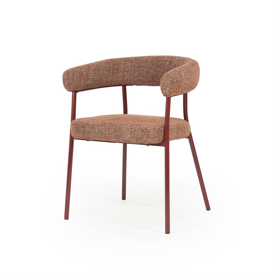 Stoel Yovi 55x57x77 – rood | By Boo