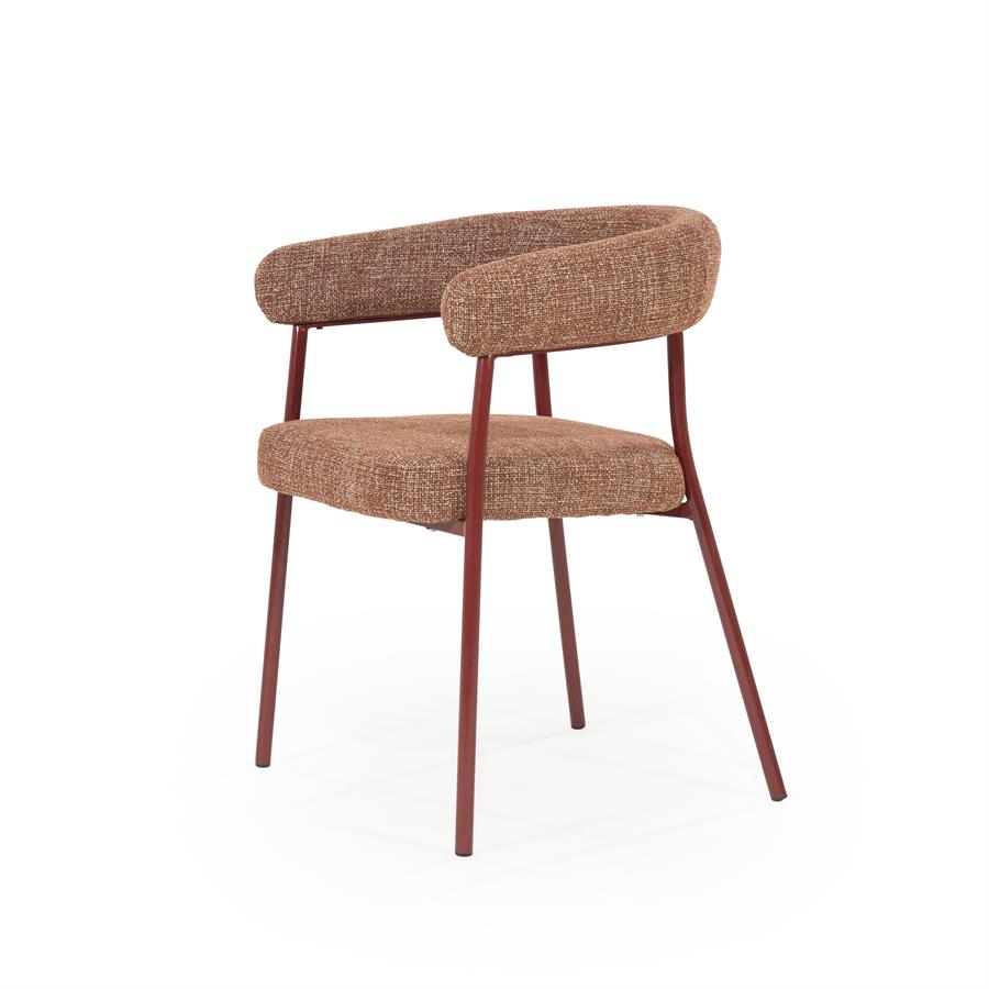 Stoel Yovi 55x57x77 – rood | By Boo