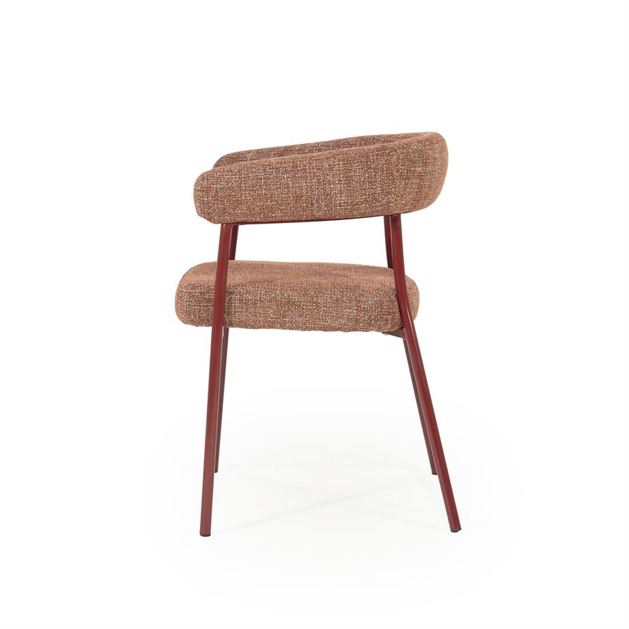Stoel Yovi 55x57x77 – rood | By Boo