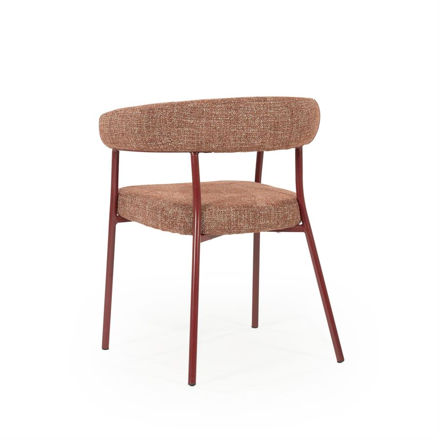 Stoel Yovi 55x57x77 – rood | By Boo