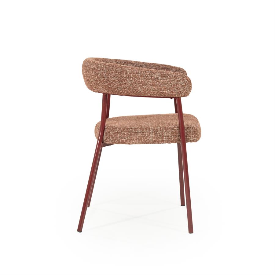 Stoel Yovi 55x57x77 – rood | By Boo