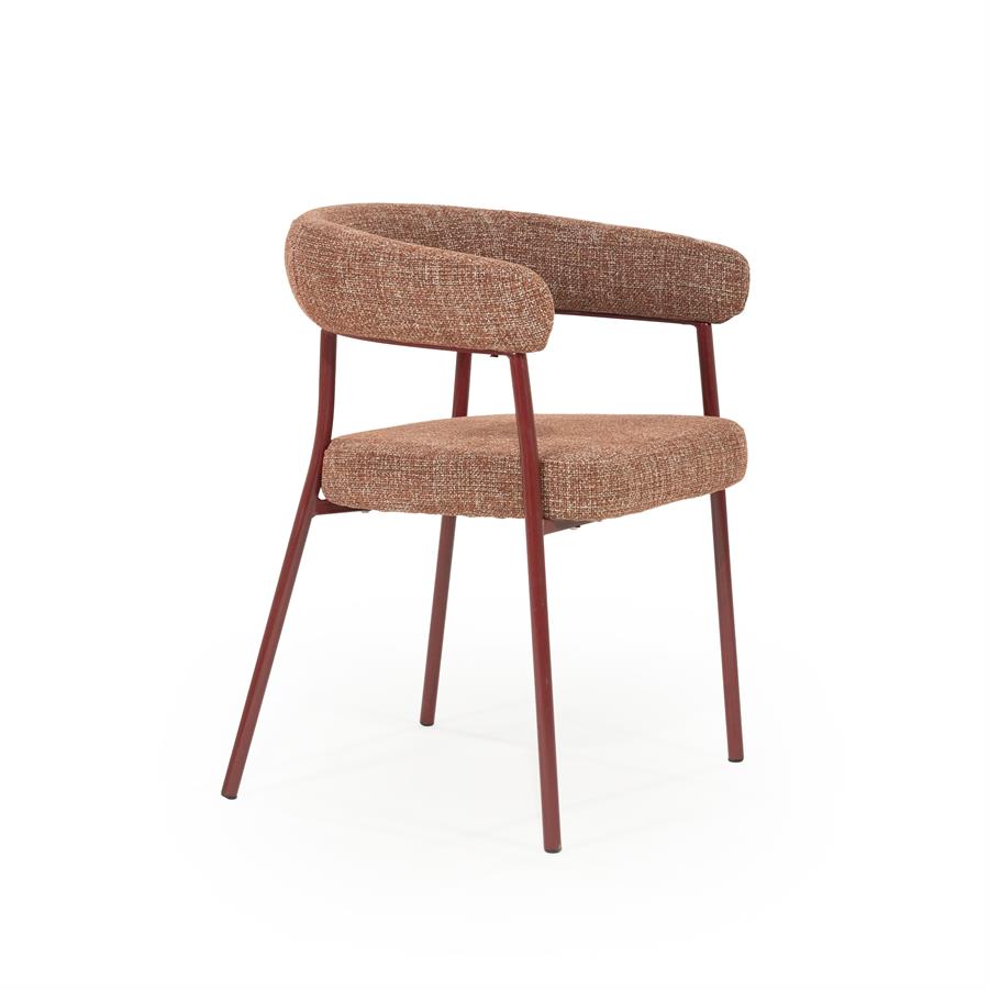 Stoel Yovi 55x57x77 – rood | By Boo
