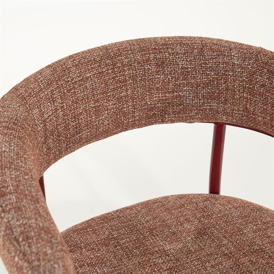 Stoel Yovi 55x57x77 – rood | By Boo