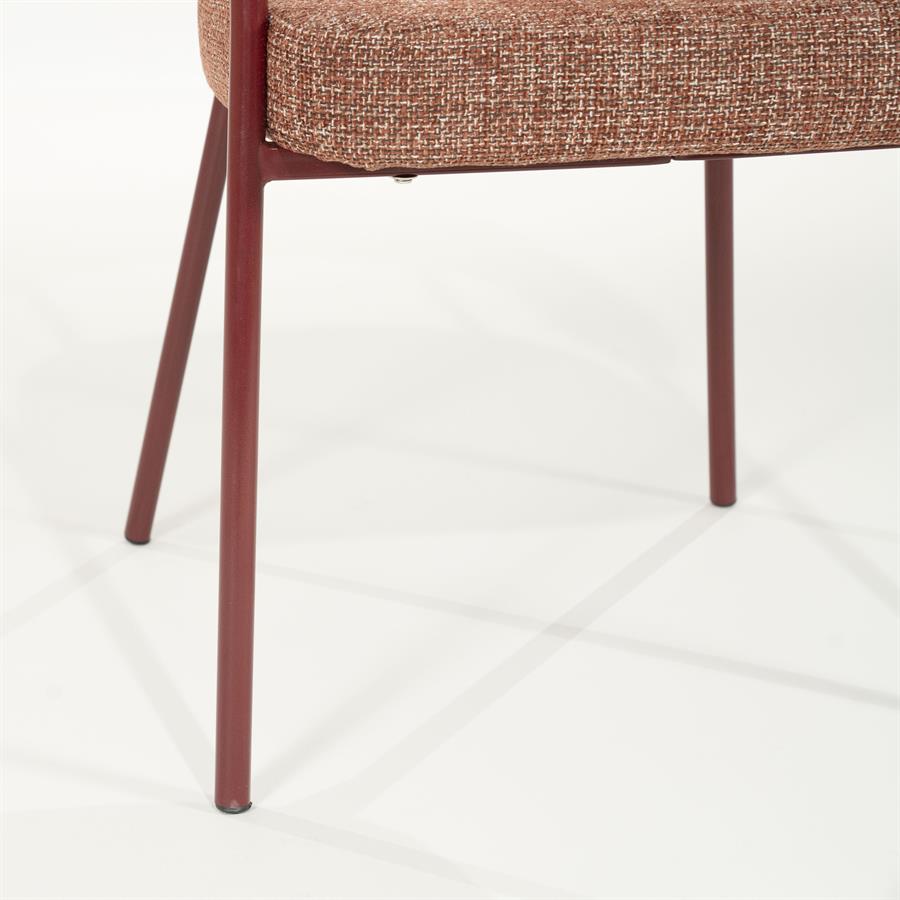 Stoel Yovi 55x57x77 – rood | By Boo