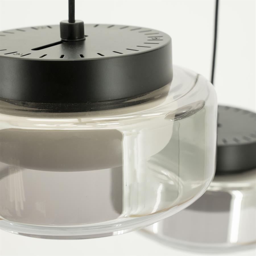 Lamp Pivot cluster round 50x50x165 – grijs | By Boo