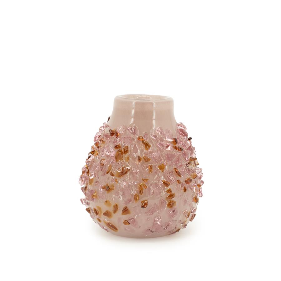 Pottery and vases Quartz 1 27x27x28 – roze | By Boo