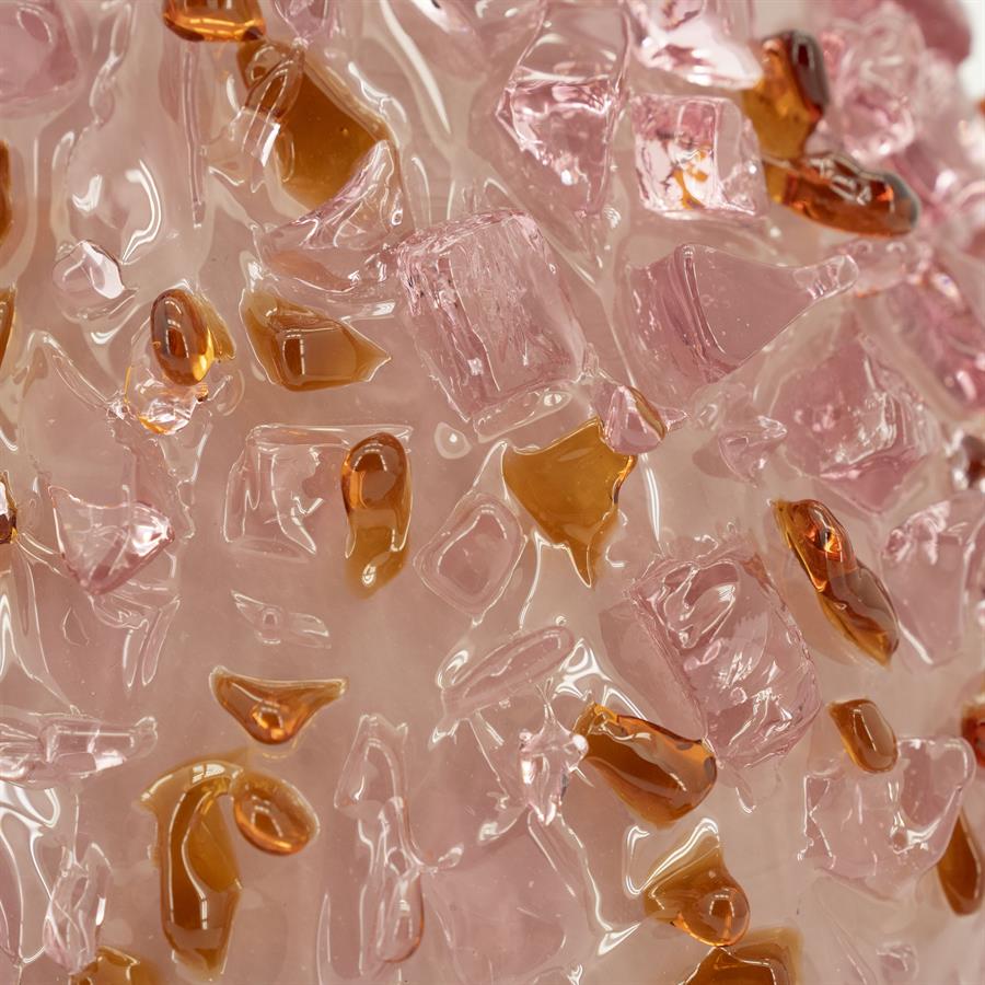 Pottery and vases Quartz 1 27x27x28 – roze | By Boo