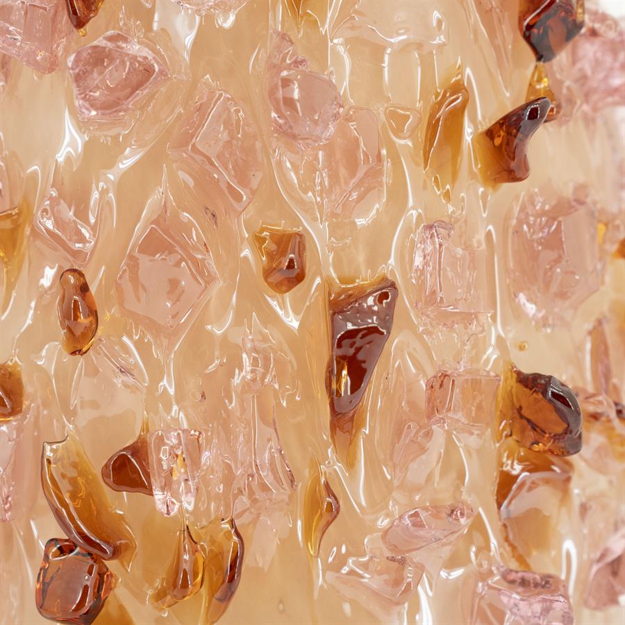 Pottery and vases Quartz 2 22x22x40 – oranje | By Boo