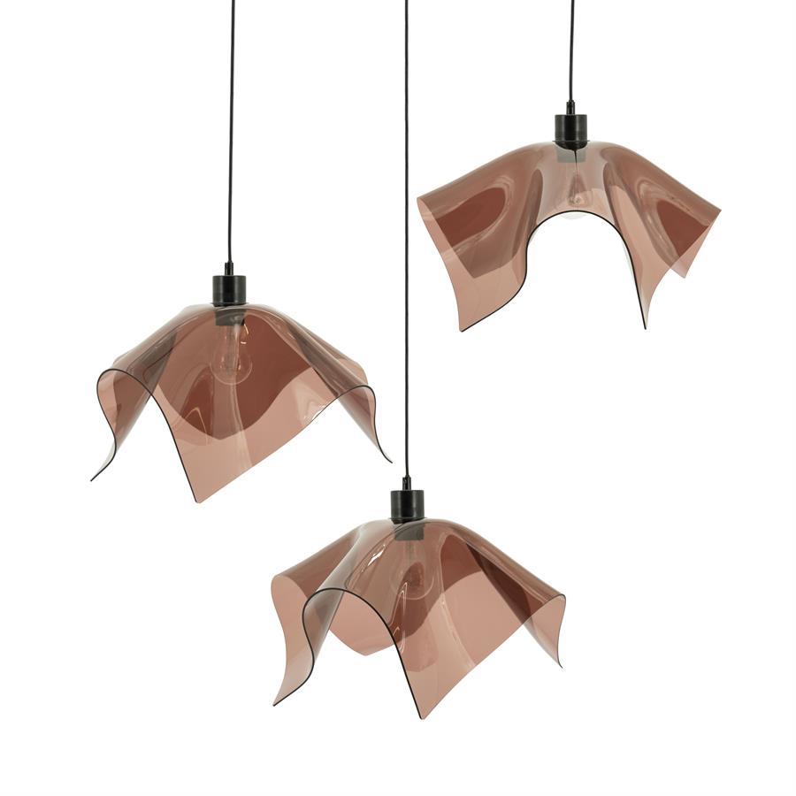 Lamp Nims cluster 3 52x42.8x51 – bruin | By Boo