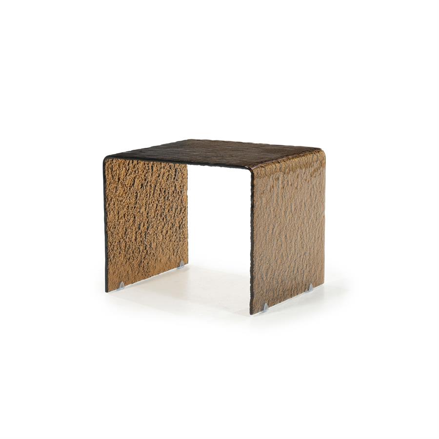 Tables Side table Ripple 50x45x42 – bruin | By Boo
