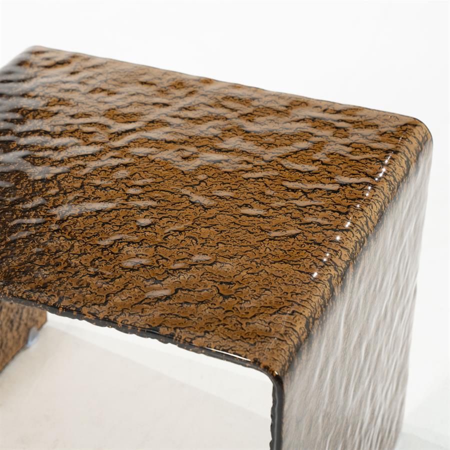 Tables Side table Ripple 50x45x42 – bruin | By Boo