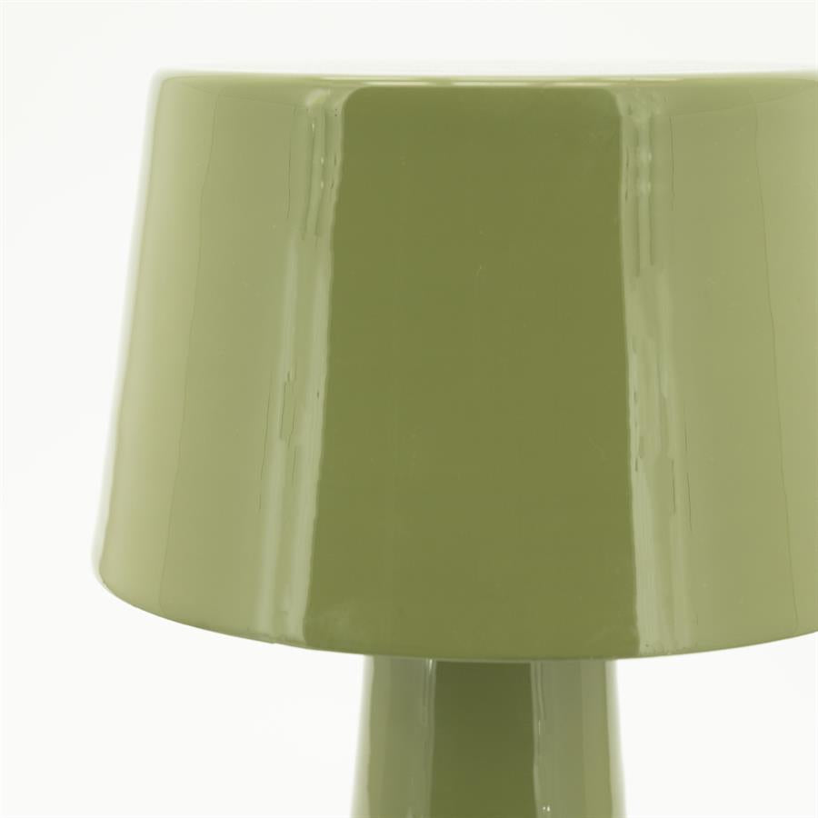 Lamp Alvo 22x22x35 – groen | By Boo