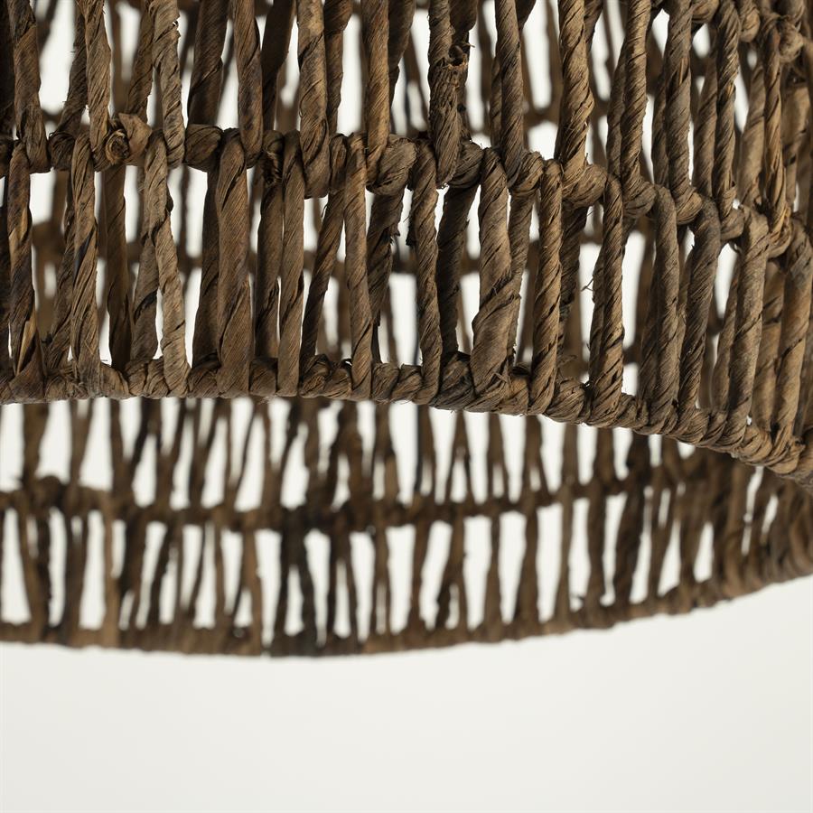 Lamp Pendant lamp Benti 45x45x47 – natuurlijk | By Boo