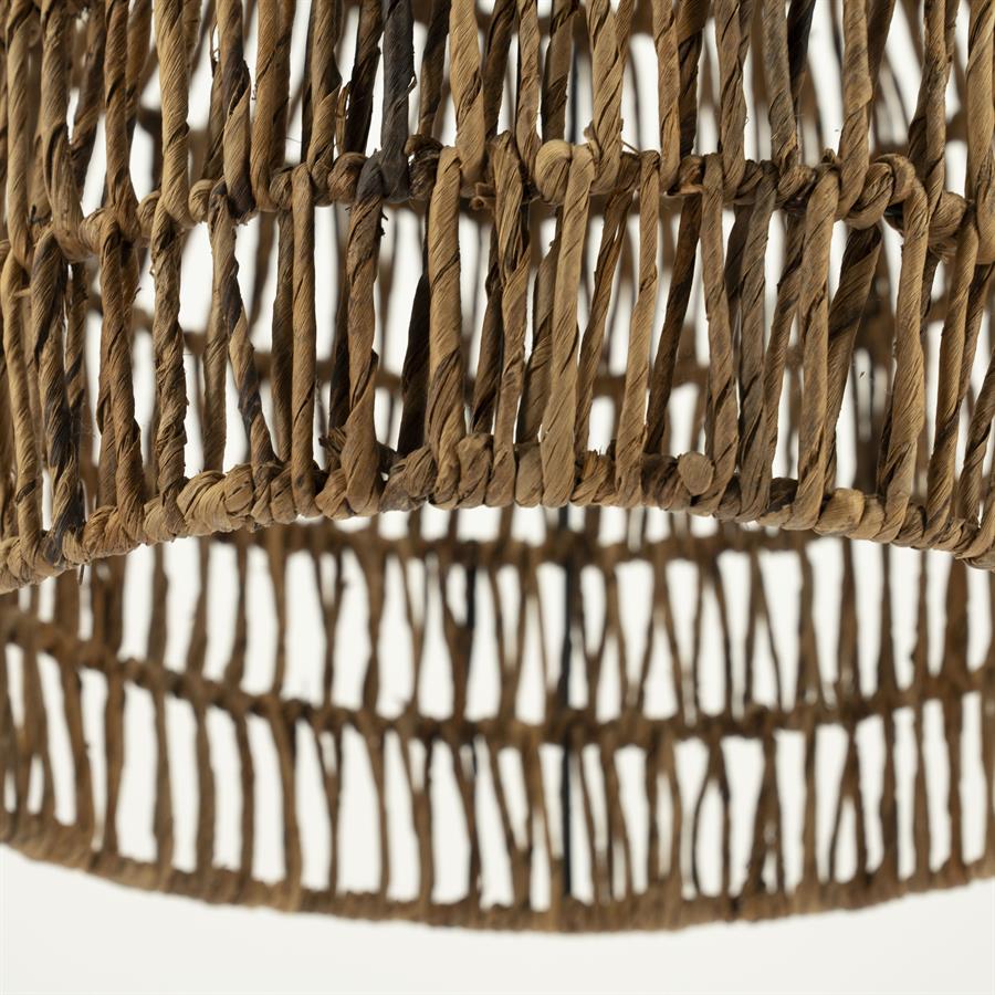 Lamp Pendant lamp Benti 54x54x58 – natuurlijk | By Boo