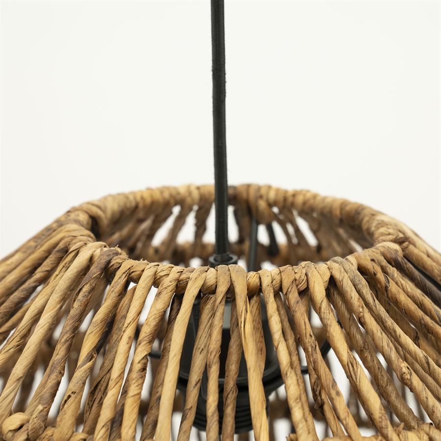 Lamp Pendant lamp Benti 54x54x58 – natuurlijk | By Boo