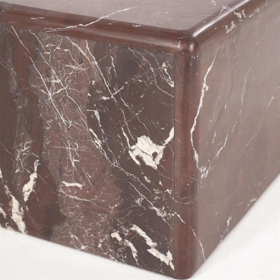Tables Coffee table Dice 60x60x32 – rood | By Boo