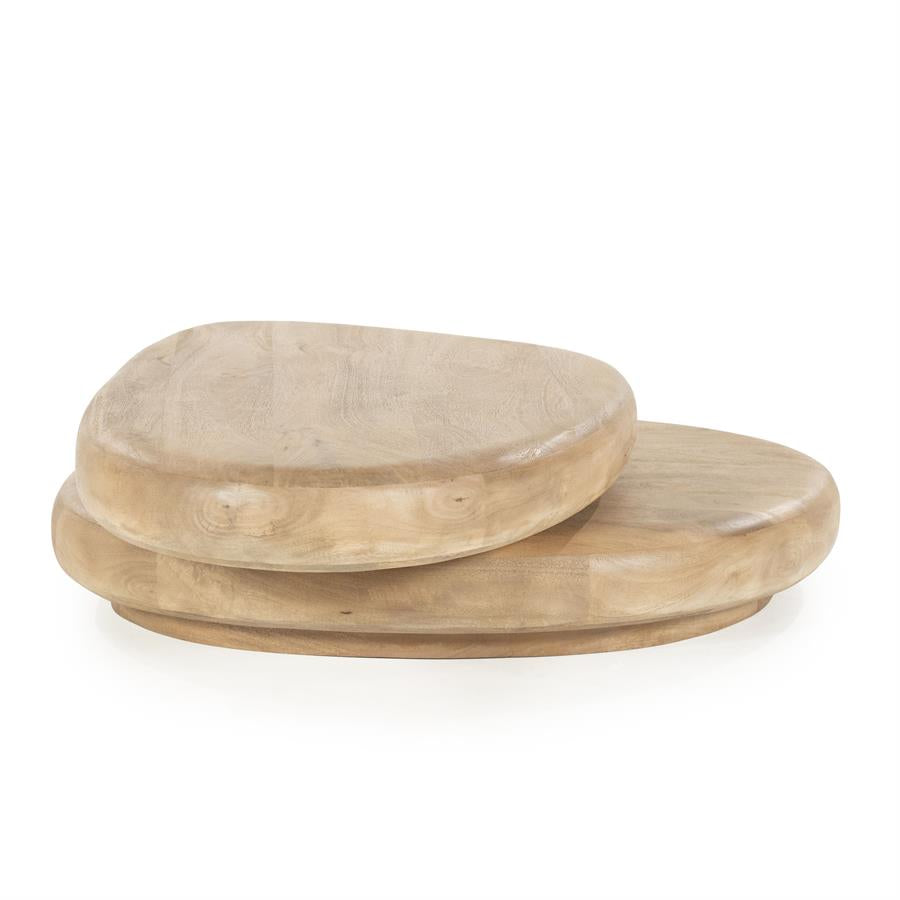 Tables Kabo 100x80x27 – bruin | By Boo