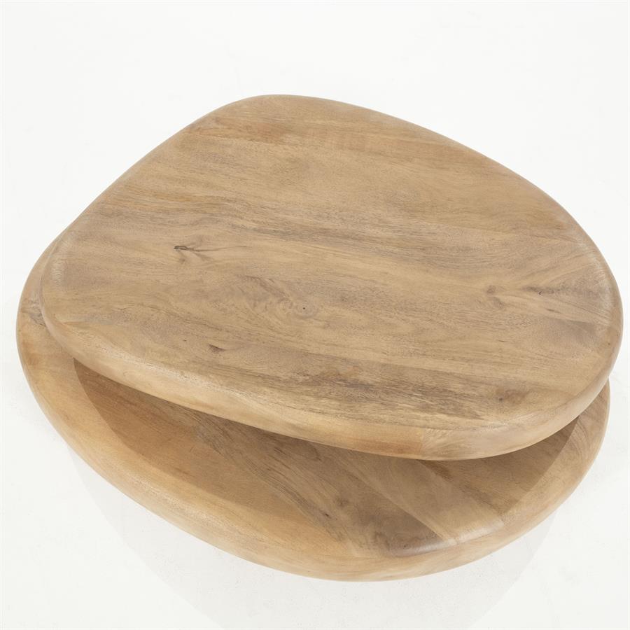 Tables Kabo 100x80x27 – bruin | By Boo