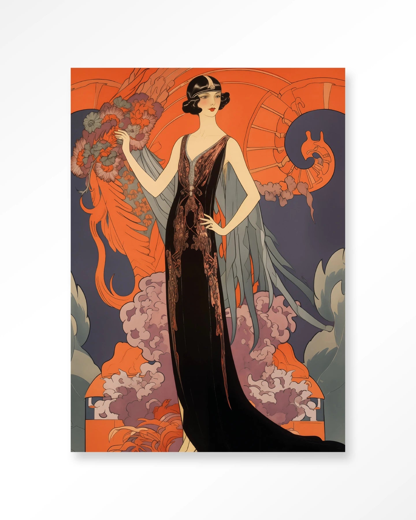 Gatsby Lady – Art Print