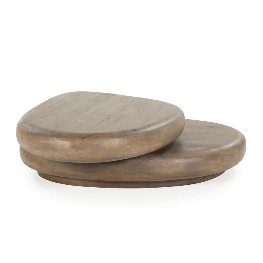 Tables Kabo 100x80x27 – bruin | By Boo