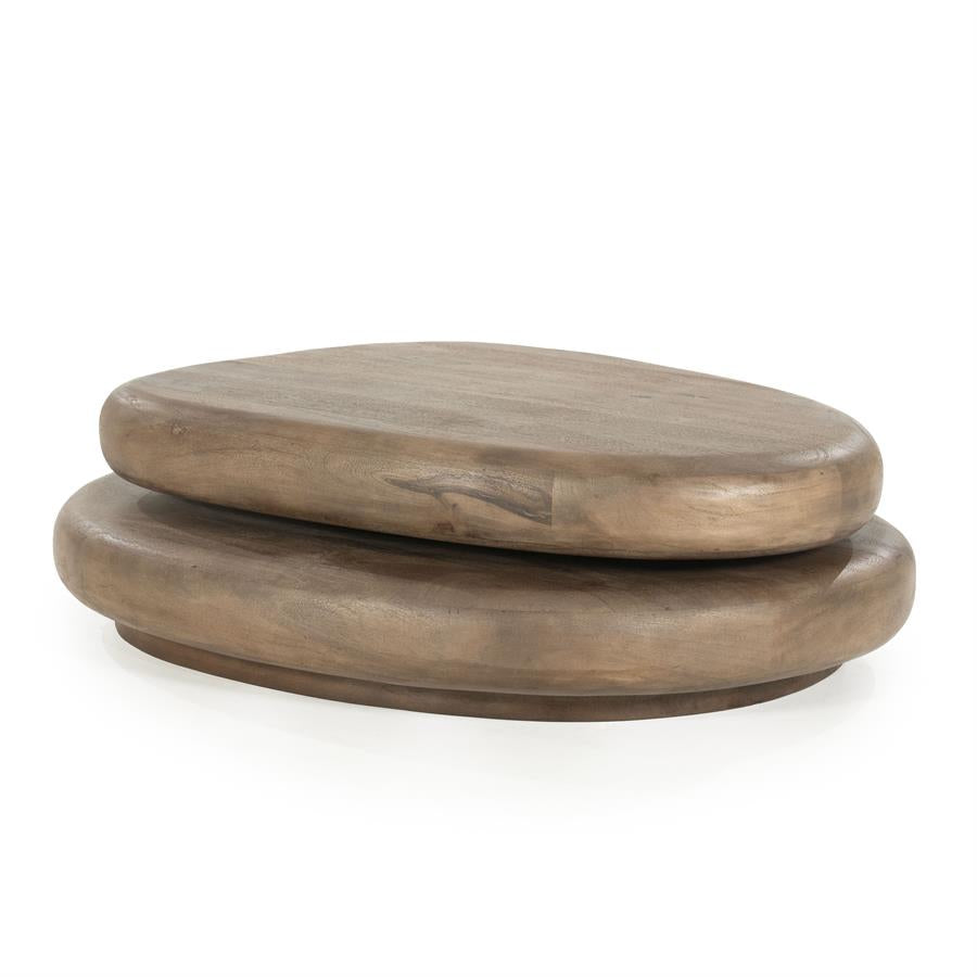 Tables Kabo 100x80x27 – bruin | By Boo