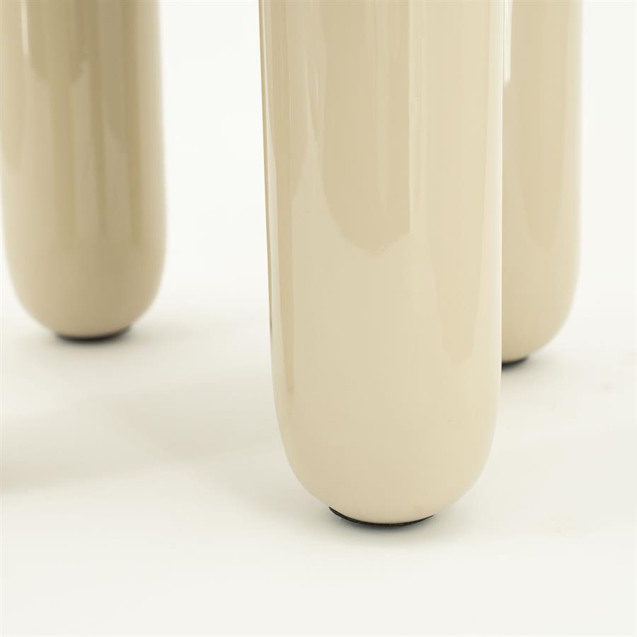 Tables Side table Balloon 43x43x45 – beige | By Boo