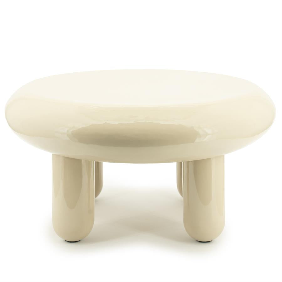 Tables Coffee table Balloon 70x70x35 – beige | By Boo