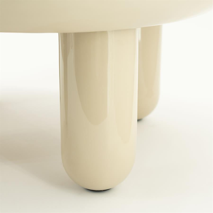 Tables Coffee table Balloon 70x70x35 – beige | By Boo