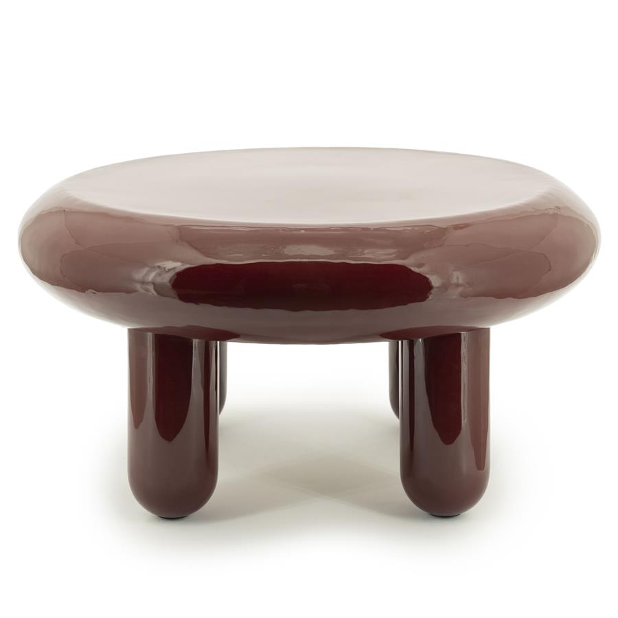 Tables Coffee table Balloon 70x70x35 – rood | By Boo