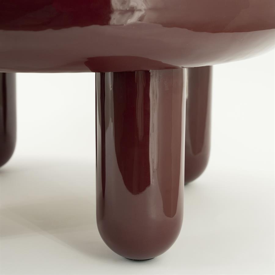 Tables Coffee table Balloon 70x70x35 – rood | By Boo