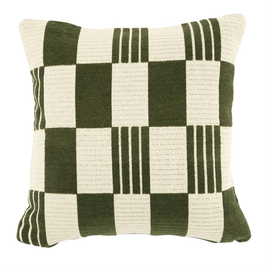 Sierkussen Pillow Twist 45x45 – groen | By Boo