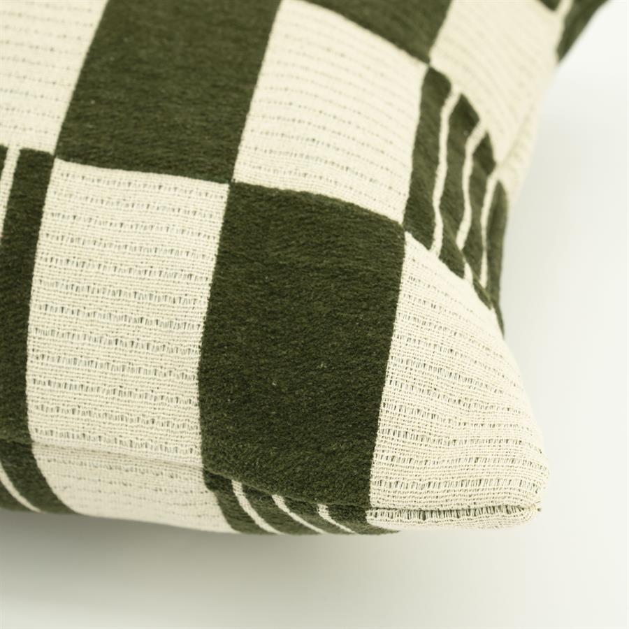 Sierkussen Pillow Twist 45x45 – groen | By Boo
